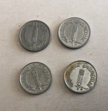 Lot pieces centime - 1, epi