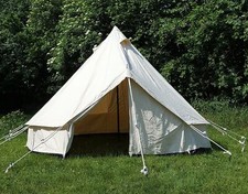 Tente de camping médiévale
