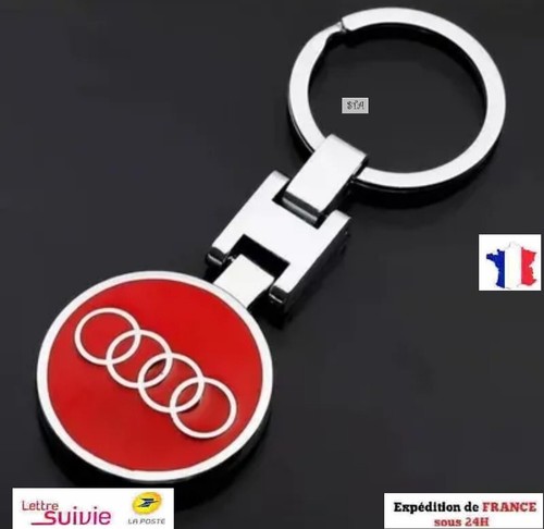 Porte clé audi métal - porte, en