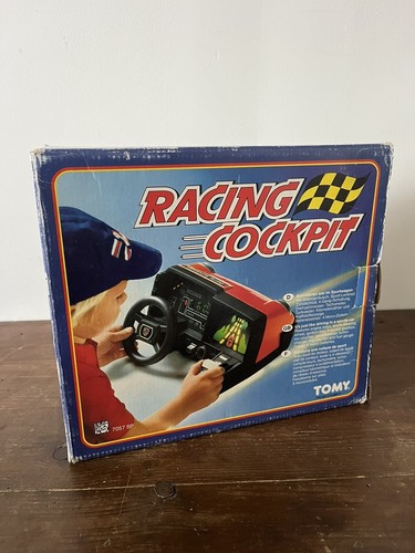 Vintage tomy racing cockpit - tomy,