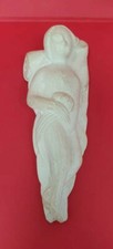 Petite sculpture statue femme medicus en terre cuite chine ceramique faience 