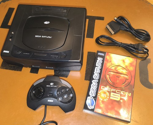 Sega saturn console 1 - sega,