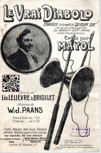Publicité partition rare - publicité,
