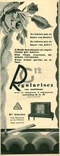 Publicité ancienne Ets Clavier récepteur à régulateur  1927 issue de magazine
