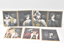 Ensemble complet de 7 types de papier de couleur Shikishi BLACK BUTLER Public...
