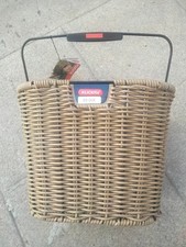 ? Panier vélo avant KLICKfix Structura Retro 16L osier plastique – neuf