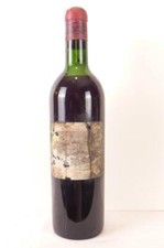  pauillac château lafite-rothschild grand cru classé (étiquette peu lisible)1962