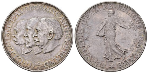 France francs 1929 essai - 20,