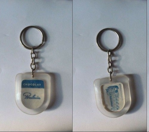Porte clés chocolat poulain - porte-clés,