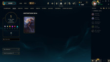 Compte league of legends EUW lvl 27  1 skin 1480eb negociable