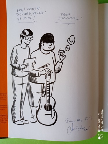 Dedicace christopher - bd,