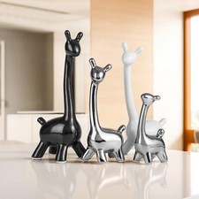 Paquet De 4 Girafe Famille Spectacle Pièce Décor Maison Vivant Jardin Figurine