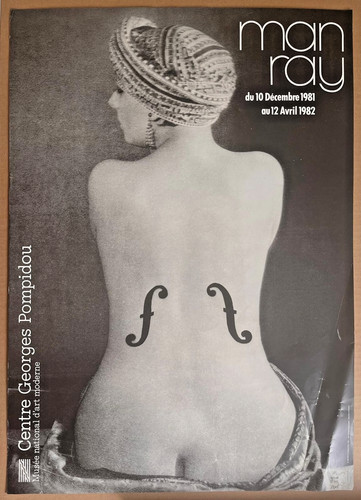 Man ray affiche originale - ray,