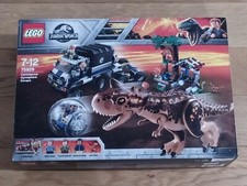 LEGO JURASSIC WORLD 75929 LE CARNOTAURUS ET LA FUITE EN GYROSPHÈRE neuf