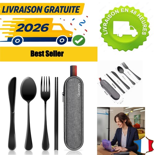 Set couverts camping voyage