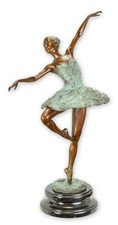 Sculpture en bronze ballerine