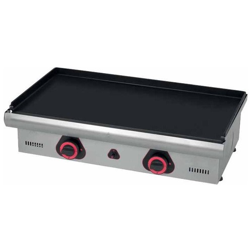 Plancha gaz lisse surface - plancha,