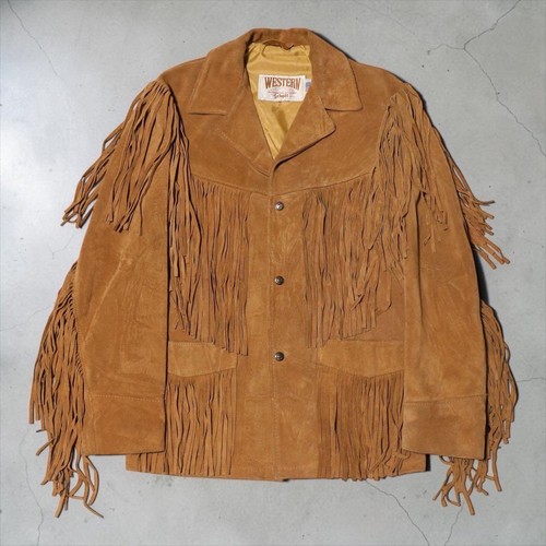 Schott veste franges cuir - franges,