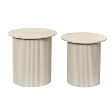 Lot de 2 Tables d'Appoint