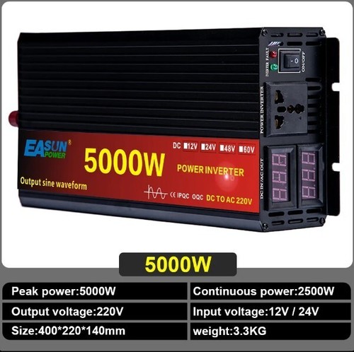 Convertisseur 12v 220v pur - 12v,