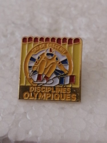 épinglette broche ski de - ,