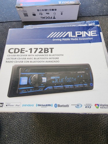 Alpine cde 172bt - alpine, cd