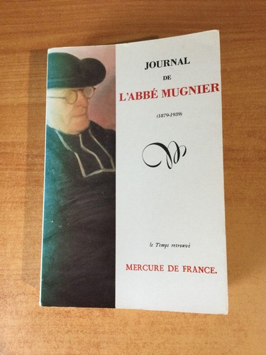 Journal abbe mugnier - l'abbe,