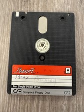Une disquette Amsoft Amstrad