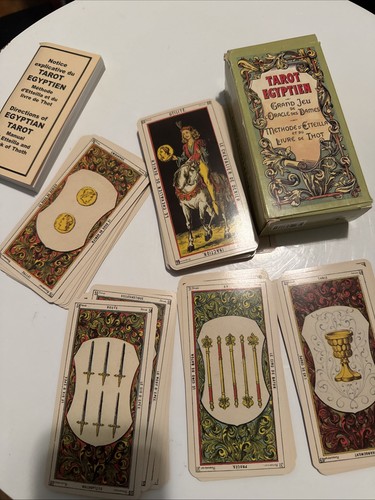 Tarot egyptien oop dusserre - tarot, oop,