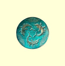 Vide-poche en bronze patiné