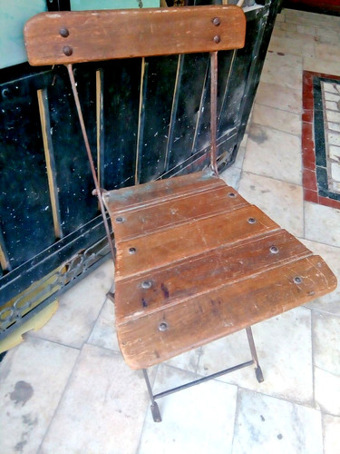 Chaise pliage bois fer - pliage, et