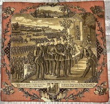 Très Rare Foulard Napoleon