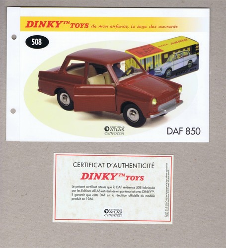 Dinky toys atlas fiche et - ,