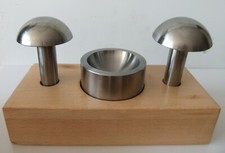 2 grosses bouterolles et dé + socle former bracelet outils de bijoutier