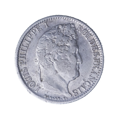 Louis philippe franc 1831 - 1/2,