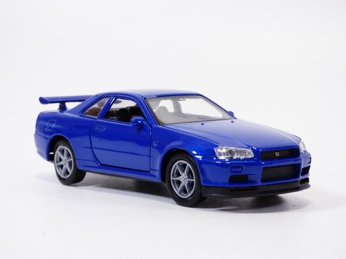 Nissan skyline gtr - skyline, bleu
