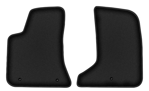 Tapis avant velours noirs