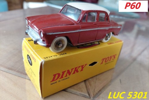 Simca aronde p60 rouge - rouge, brique