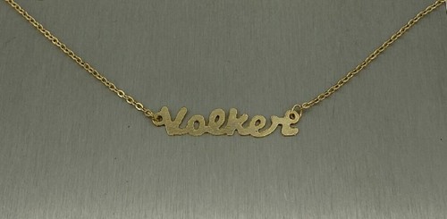Collier prénom or - prénom, en