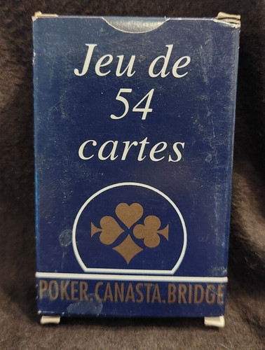 Cartes jeu canasta poker - cartes, 54