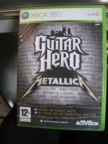 Xbox 360 guitar hero - [xbox,