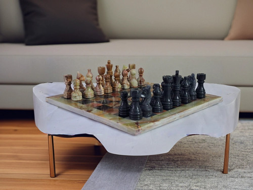 Jeu échecs onyx - d’Échecs, vert