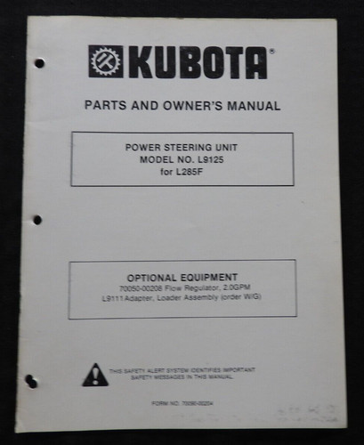 Kubota l285f tracteur modèle - tracteur,