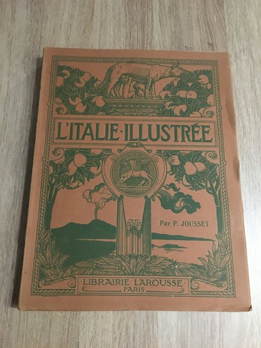 Livre italie illustrée par - livre,