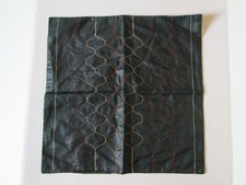 Fabindia Handwoven Silk Charcoal Throw Pillow Cover 16X16