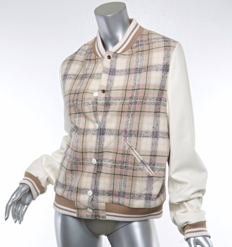 Chloe womens cream plaid - cream,