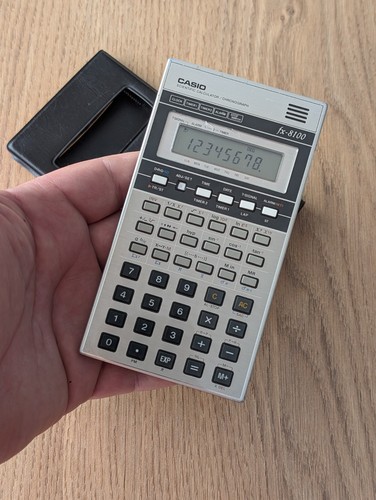 Vintage casio 8100 - casio, fx-8100