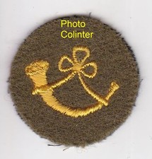 Petit cor de chasse brodé en