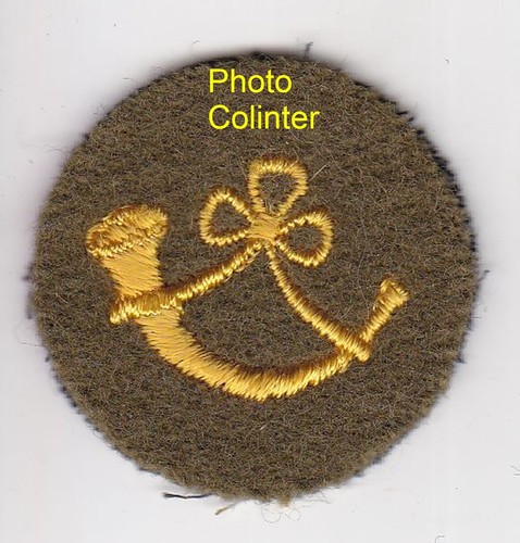 Small hunting horn embroidered - horn,