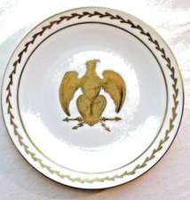 Assiette Napoléon, porcelaine